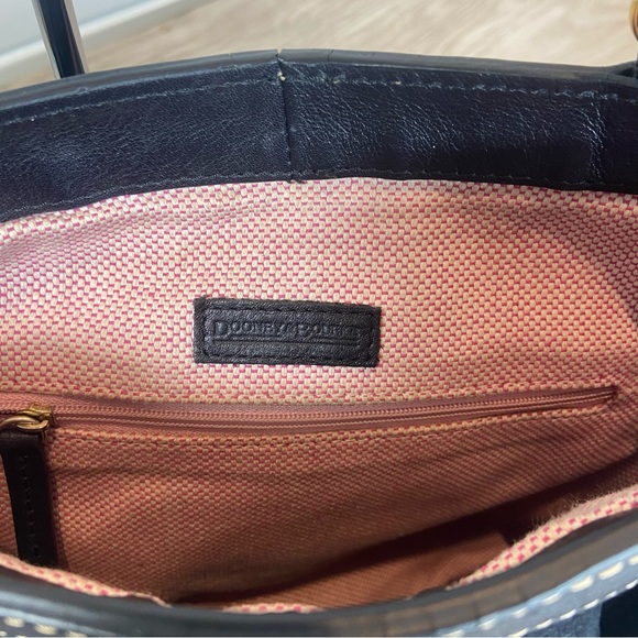 Dooney & Bourke Hayden Panettiere Black Suede Leather Hobo Bag Limited Edition - Picture 10 of 12